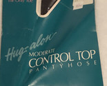 Vtg Sears Hug Alon Day Sheers Control Top Nylon Pantyhose Sandalfoot - $9.89