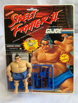 1993 Capcom Street Fighter II G.I. Joe &quot;EDMOND HONDA&quot; Action Figure in Pack - £63.12 GBP