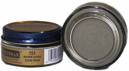BROWN SUGAR 151 Boot &amp; Shoe CREAM POLISH Condition Leather Exotic MELTON... - £16.78 GBP