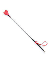 Plesur 26&quot; Heart Pvc Crop Black/red - $19.39