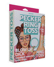 Inflatable Pecker Ring Toss - Asst. Color Rings - £22.49 GBP
