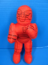 ROCK&#39;EM SOCK&#39;EM ROBOT Red Robot Plush Toy factory 9&quot; - $224.94 MXN