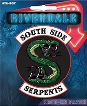 Riverdale TV Series South Side Serpents ATB Logo Embroidered Patch Archie UNUSED - £6.28 GBP