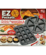 As Seen on TV EZ Pockets 4 Piece Set w/ Trimming Tool and Recipe Book Ne... - £9.83 GBP