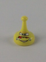 Sorry Sliders Disney Cars 2 Miguel Camino Yellow Pawn Game Piece - £5.48 GBP