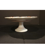 Arita China, Imari Fan Pedestal 10 ¼ Inch Cake Stand - $40.00