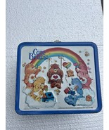 Vintage 1983 Aladdin Care Bears Metal Lunch Box No Thermos American Gree... - $29.69