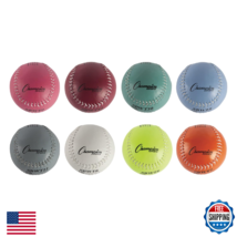 Champion Sports Weighted Training Softball Set, Rubber/Cork Core, Leathe... - $147.66