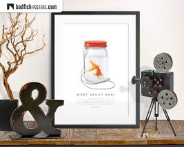 What About Bob, Alternative Movie Poster, City Fish, Black Comedy, Baby ... - $12.00+