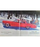 OLDSMOBILE - Super 88 - Dual Ad - Home for the Holidays -1960 Vintage Pr... - $14.09