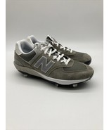 New Balance Fresh Foam 574 Metal Baseball Cleats Grey L574TG1 Men’s Size... - £94.10 GBP