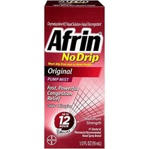 Lot of 6 Afrin No Drip Pump Mist Original 15 ml *12/2025-07/2026* - €34,27 EUR