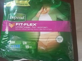 Depend FIT-Flex Incontinence Underwear for Women, Maximum Absorbency 19 ... - £27.94 GBP