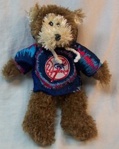 New York Yankees Baseball Teddy Bear In Tie Dye Shirt 9&quot; Plush Stuffed Animal - £11.90 GBP