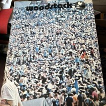 Woodstck Songbook Spartito Vedere Full List Incluso Grande Foto Sezione - £11.22 GBP