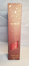 Capri Blue 8 oz Glimmer Reed Diffuser Tinsel & Spice Burgundy Jar Gold Spatter - $37.57