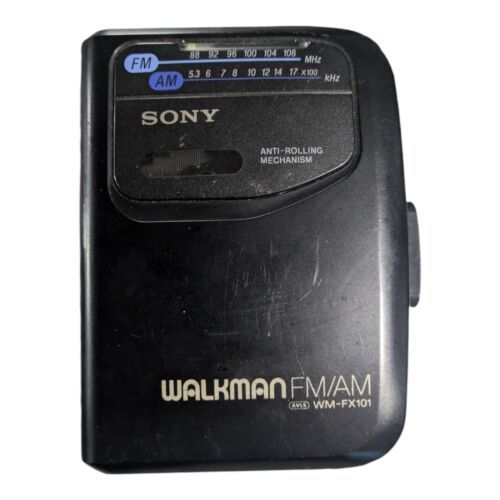 Sony Walkman WM-FX101 FM/AM Radio Cassette Tape Player Parts/Repair - $8.86