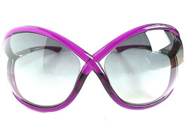 Tom Ford 64mm Whitney Purple Violet Oversized Women&#39;s Sunglasses - £131.58 GBP