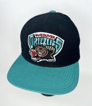 Vancouver Grizzlies Mitchell &amp; Ness OSFA Snapback Hat NBA Black Teal  - £26.07 GBP