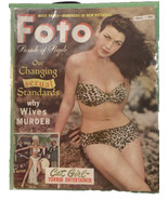 FOTO MAGAZINE 1950  F4775 MARA CORDAY SEXY COVER ON FOTO MAGAZINE 1950 - £31.04 GBP