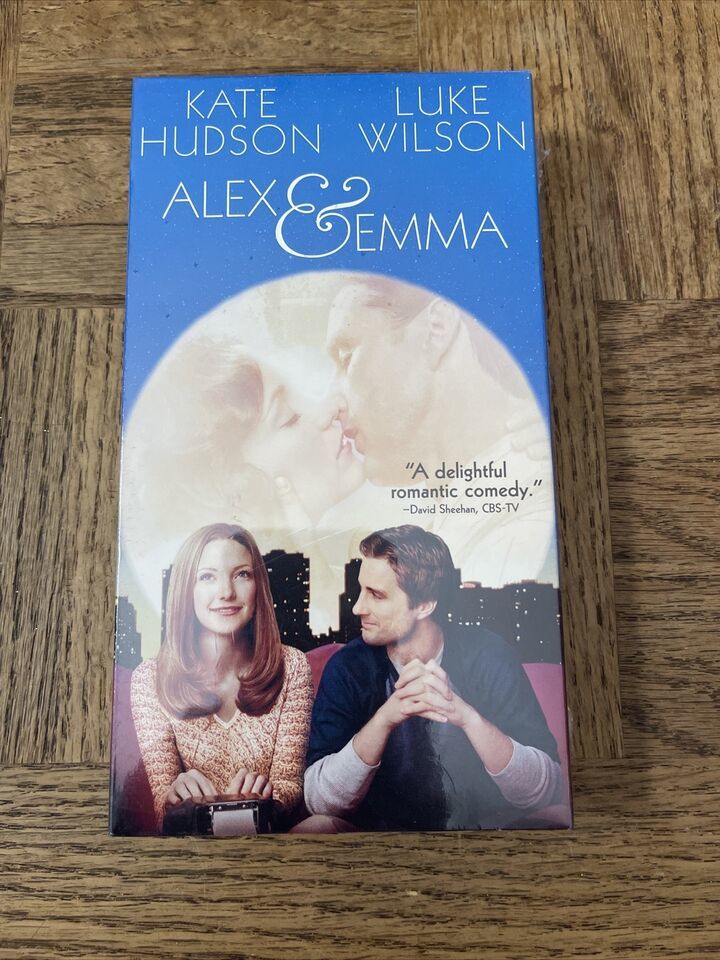 Alex And Emma VHS