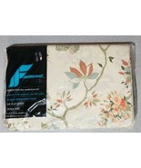 Vintage Fieldcrest Perfection Perm Press 50/50 Floral Double Flat Sheet ... - €24,42 EUR