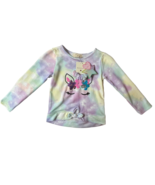 Btween Girls Unicorn T-Shirt Hair Scrunchie Set Multicolor Fleece Sequin... - £10.95 GBP