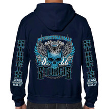 STURGIS MOTORCYCLE RALLY 2022 ZIP UP MEN&#39;S HOODIE ASST SIZES #4 - £15.67 GBP