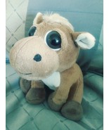 Big Eye BABY Moose Plush Stuffed Animal Toy 7&quot; The Petting Zoo - £46.39 GBP
