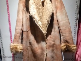 CHEROKEE Soft  faux Suede Jacket with Luxurious Faux Fur Lining Size 12 Express - £50.10 GBP