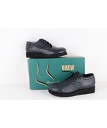 NOS Vintage 90s Streetwear Womens 7.5 B Chunky Leather Platform Shoes Cr... - $2,028.88 MXN