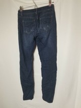 Wax Jeans Size 3 Designed in USA Distressed Blue Pants Straight - £11.48 GBP