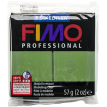 Fimo Professional Soft Polymer Clay 2oz-Leaf Green - £11.55 GBP