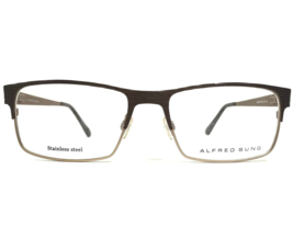 Alfred Sung Eyeglasses Frames AS5056 BRN CEN Rectangular Full Rim 56-18-145 - £44.56 GBP