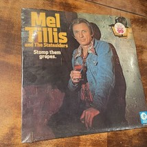 SEALED - *Clipped* Mel Tillis and The Statesiders Vinyl LP Stomp Them Grapes - £7.28 GBP