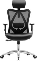 Sihoo M18 Ergonomic Office Chair For Big And Tall People Adjustable Headrest - £153.68 GBP
