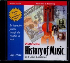 History of Music and Great Composers PC-CD Windows - NEW in JC - £3.03 GBP