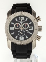 Swiss Legend Commander 20067 Chrono SS Black MOP Men&#39;s Watch Swiss Movement - $89.10