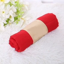 1 Womens Long Cotton Linen Scarf Shawl Neck Wrap Plain Scarves Tippet Red - $4.99