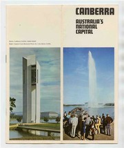 Canberra Australia&#39;s National Capitol Brochure Showplace City 1960&#39;s - £13.31 GBP