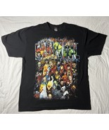 Vtg Marvel Civil War Shirt 2XL Mad Engine Y2K USA Comic Book Superhero Avengers - $30.00