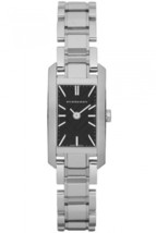 Burberry Check Engraved Rectangle Ladies Watch BU9501 - £347.89 GBP