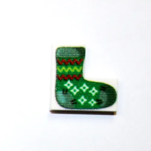 MBricks Green Christmas Stocking 2X2 piece Toys Collection Movie Minifig... - $3.50