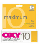 OXY 10  Acne &amp; Pimple Treatment Maximum Strength 25G X 4 tubes FREE SHIP... - $63.36