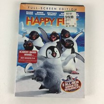 Happy Feet Full Screen DVD Special Features Animated Sequences New Sealed 2006 - £11.83 GBP