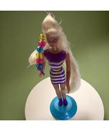 Vintage McDonald Happy Meal Toys Bead Blast Barbie Figurine w/base 1.5 x... - $22.55 CAD