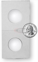 1000 + 100 (1,100) Premium BCW 2 X 2 Quarter Size Cardboard Coin Holders - $39.52