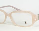 TOD'S TO 5031 074 LIGHT MARBLED PINK RARE EYEGLASSES GLASSES 52-15-135mm... - $95.88