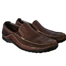 Cole Haan Tucker Venetian Slip On Dress Loafer French Roast Brown Mens Shoes 9.5 - $34.74