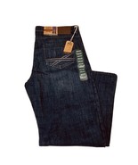 Men&#39;s TK Axel 40x30 Slim Boot Blue Denim Jeans 5 Pocket Pants Stretch Co... - $32.76 CAD